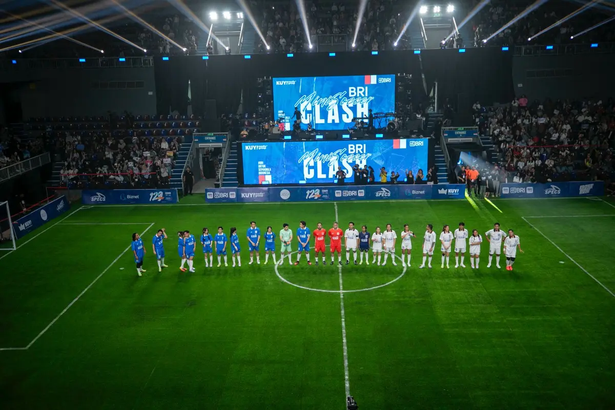 Kolaborasi dengan Kuy Media Group, BRI Sukses Hadirkan BRI Mini Soccer Media Clash Jelang HUT ke-129