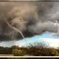 Tornado di Dubbo, Australia. (Twitter/NBN News)