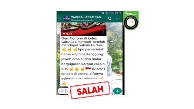 Cek Fakta guru di Garut