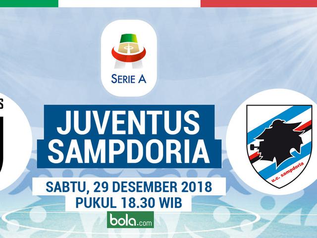 Prediksi Juventus Vs Sampdoria Ambisi Tutup 2018 Dengan Sempurna Dunia Bola Com