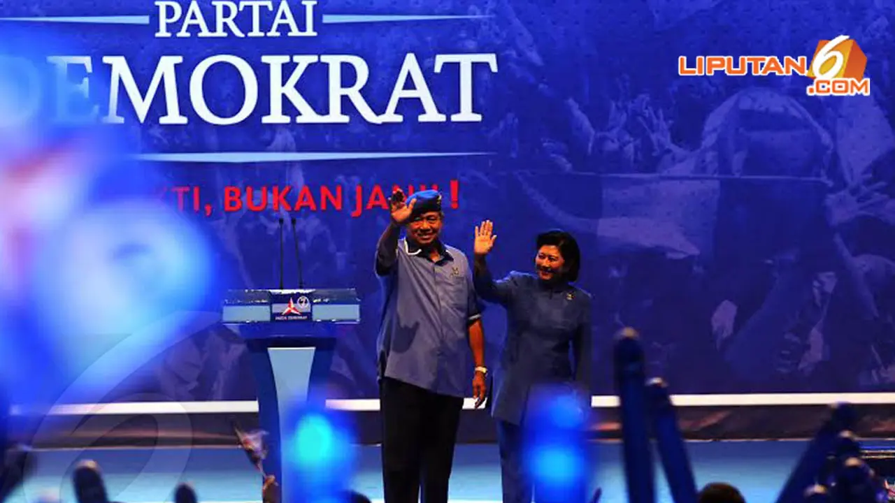 [FOTO] SBY Beberkan Hasil Kerja di Depan Kader Demokrat