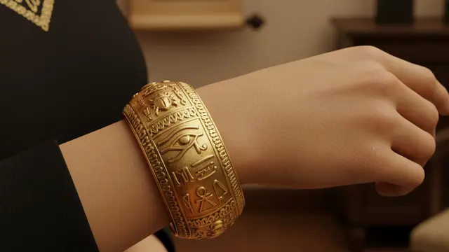 Gelang Emas Bangle Arabic Style