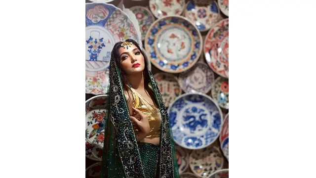 7 Potret Ashanty Saat Kenakan Pakaian Bertema Indian Look, Bikin Pangling