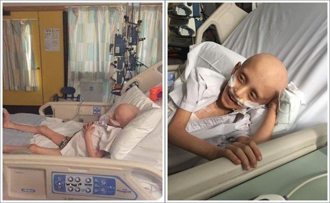 Filip adalah seorang anak yang sedang menderita leukimia | Photo: Copyright metro.co.uk