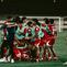 Selebrasi para pemain Timnas Indonesia U-17, saat menghadapi China dalam laga pertama Grup B Piala Asia U-17 2026 di Lapangan A King Abdullah Sports City Training Stadium, Jeddah, Selasa (5/5/2026). (Dok. PSSI)