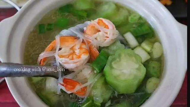 Sayur Bening Oyong Udang