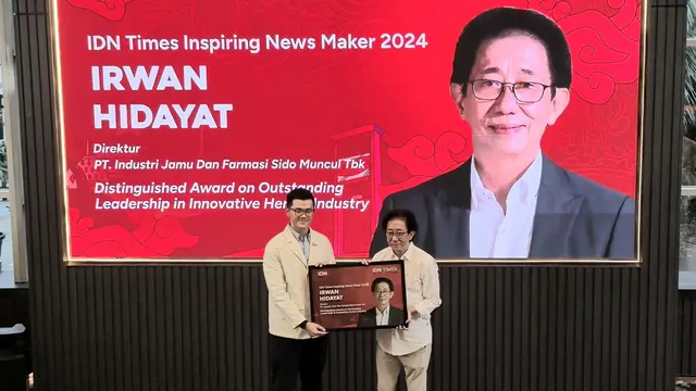 Jadi Sosok Inspiring News Maker 2024, Irwan Hidayat Ungkap Perjuangan Kenalkan Jamu dan Obat Herbal