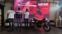 Toko apparel sepeda motor RC Motogarage dan brand Phillip Works menghadirkan produk kolaborasi yang mereka namakan "Vintage Velocity". (ist)