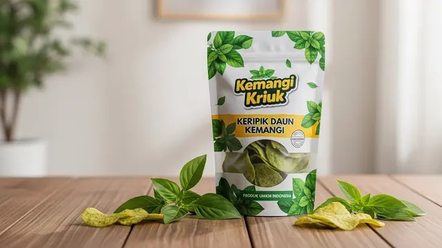 Keripik Daun Kemangi
