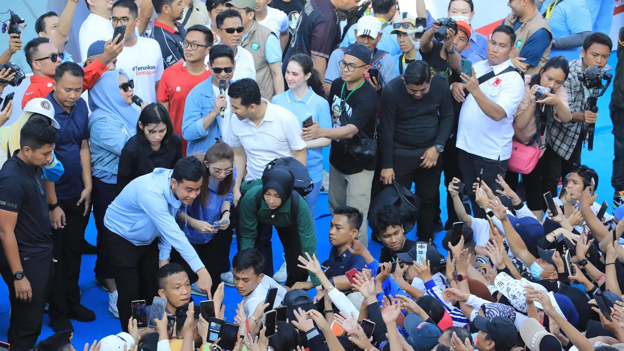 Calon wakil presiden nomor urut 2, Gibran Rakabuming Raka