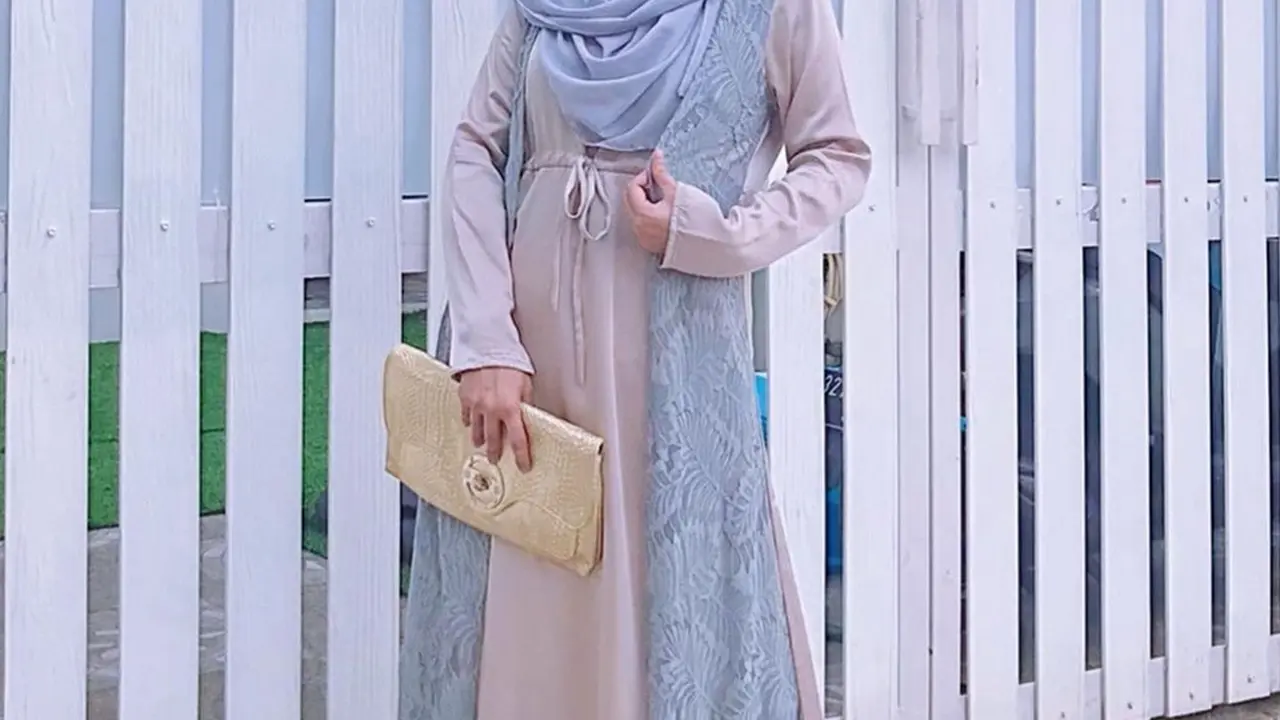 FOTO: Inspirasi Gaya Penampilan Natalie Sarah dengan Gamis, Menawan