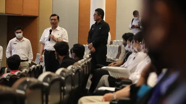 Menteri Koordinaor bidang Kemaritiman dan Investasi Luhut Binsar Pandjaitan