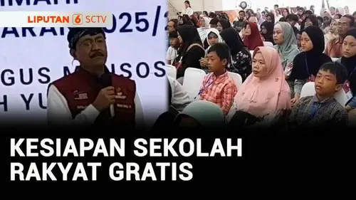 VIDEO: Mensos Saifullah Yusuf Tinjau Kesiapan Sekolah Rakyat