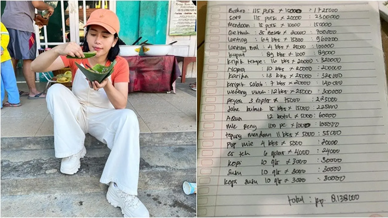 5 Curhatan Farida Nurhan Merasa Dipalak Oknum Pedagang saat Review Makanan