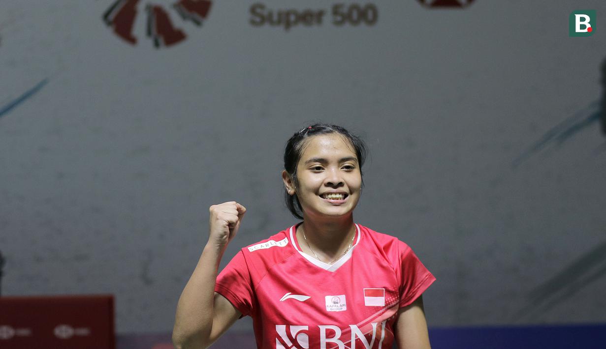 Di babak 16 besar, Gregoria Mariska Tunjung akan berhadapan dengan pemain berpengalaman asal India yang ditempatkan sebagai unggulan ke-4, Pusarla Shindu. (Bola.com/Ikhwan Yanuar)