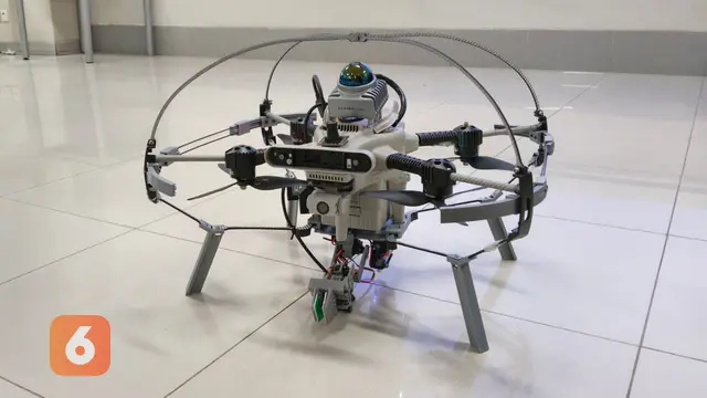 Drone Rajawali dari Tim Bayu Sakti (Liputan6.com/Arief Ferdian Maulana)