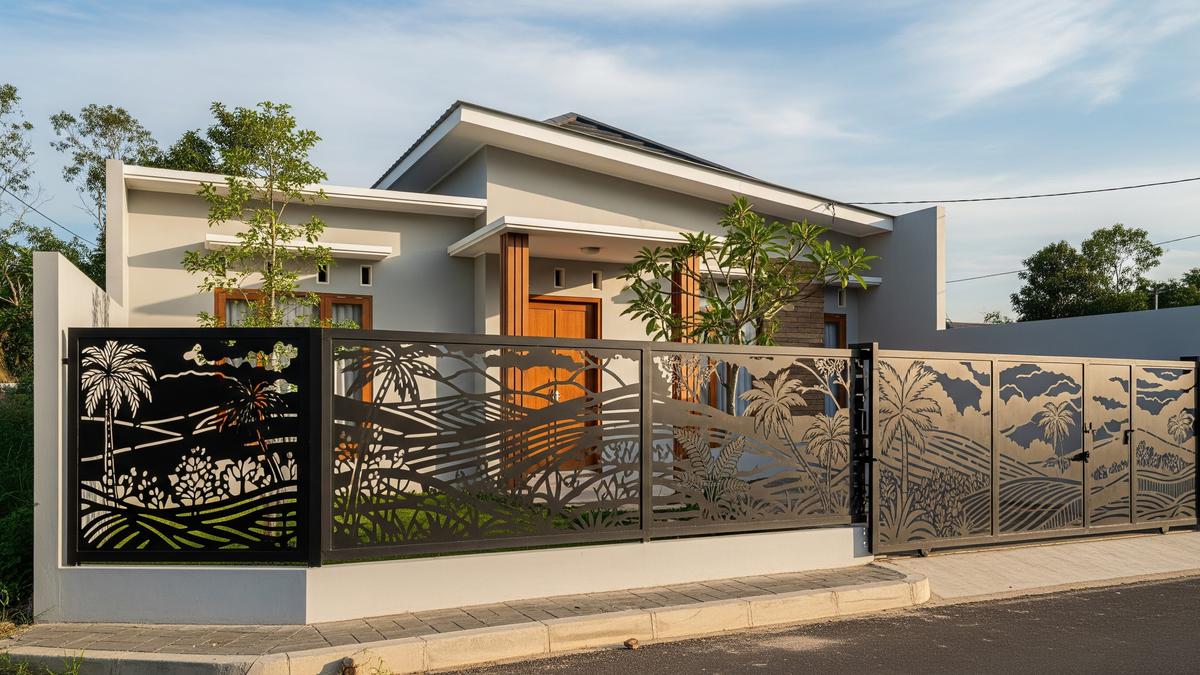 8 Perbandingan Pagar Laser Cut vs Pagar Besi Hollow: Mana Lebih Kuat dan Estetik?