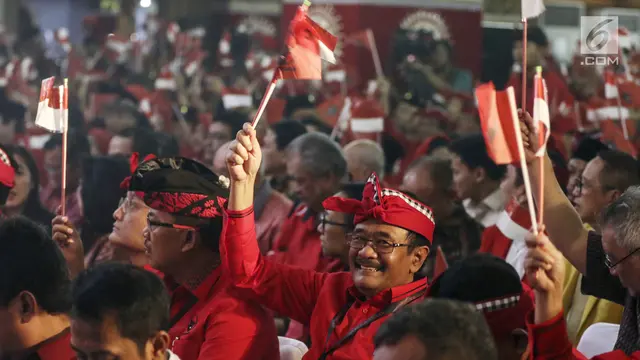 Menteri hingga Tokoh Parpol Koalisi Hadiri Kongres PDIP