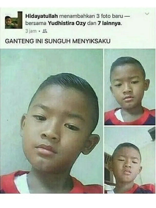6 Status Facebook Cowok Terlalu Pede Ini Bikin Ngelus Dada