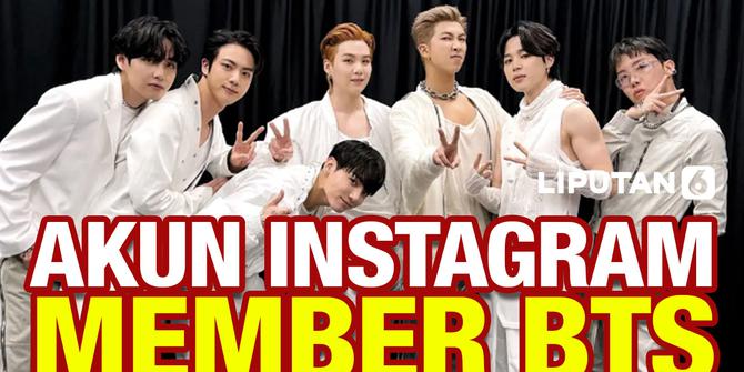 VIDEO: Akhirnya, Member BTS Punya Akun Instagram Pribadi