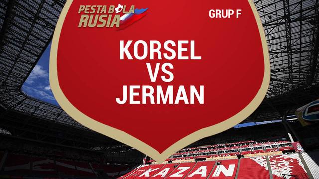 Berita video data dan statistik saat Jerman tersingkir dari Piala Dunia 2018 karena Korsel (Korea Selatan).