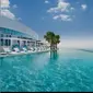 Kolam Renang Tertinggi di Dunia, Address Beach Resort di Dubai. foto: Instagram @addressbeachresort