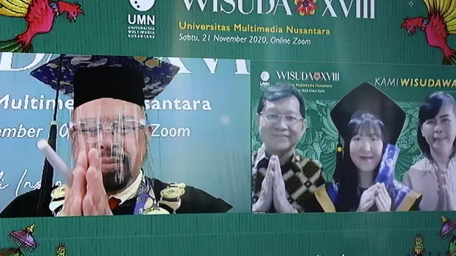 Wisuda XVIII UMN, Luluskan Wisudawan dengan Semangat Inovatif