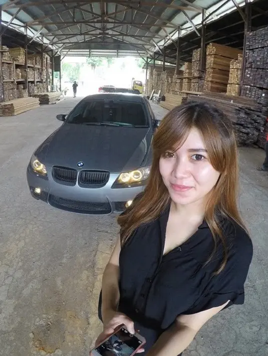 Ashrida Dwi merupakan anak dari Parto Patrio. Meskipun punya wajah yang cantik, akan Ashrida senang berpenampilan tomboy. (Foto: instagram.com/ashridadwi)