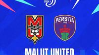 Malut United vs Persita Tangerang di BRI Super League. (Bola.com/Generated AI)