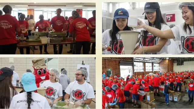 Kraft mengemas 130 ribu makanan bergizi untuk diberikan pada daerah-daerah terdampak stunting