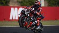 Maverick Vinales jadi yang tercepat di tes MotoGP Valencia (X/Aprilia Racing)
