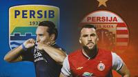 Piala Menpora - Persib Bandung Vs Persija Jakarta - Head to Head Pemain (Bola.com/Adreanus Titus)