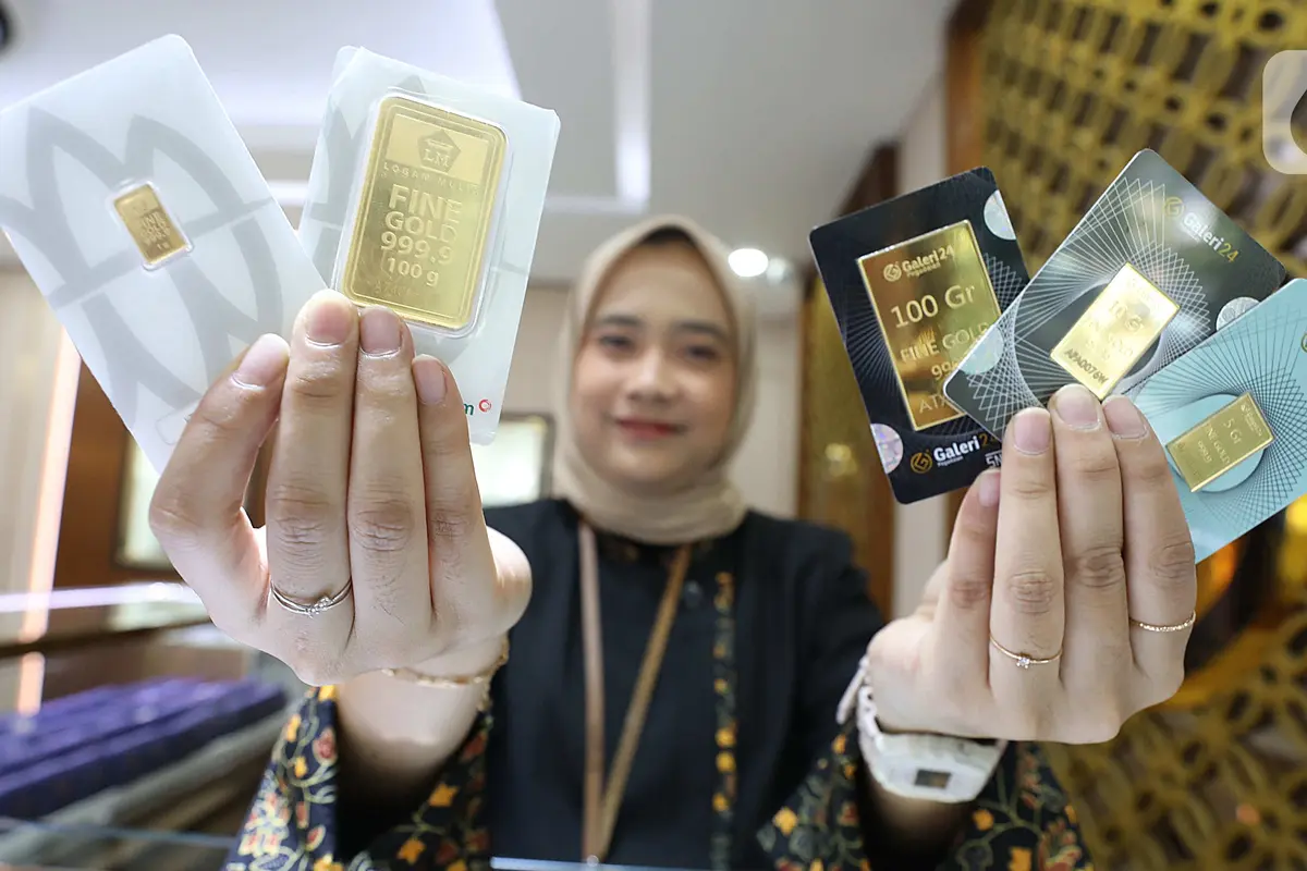 Meski Turun, Harga Emas Masih Tinggi