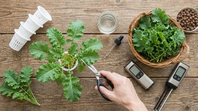 Cara Menanam Kale Hidroponik di Rumah