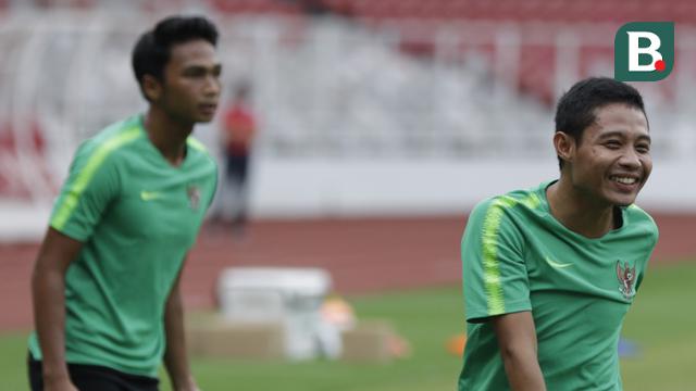 Latihan Timnas Indonesia