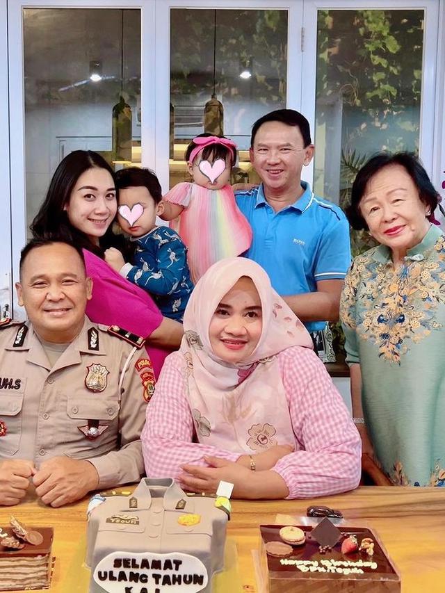 5 Momen Ahok Rayakan Ulang Tahun Ayah Mertua, Bahagia Kumpul Keluarga