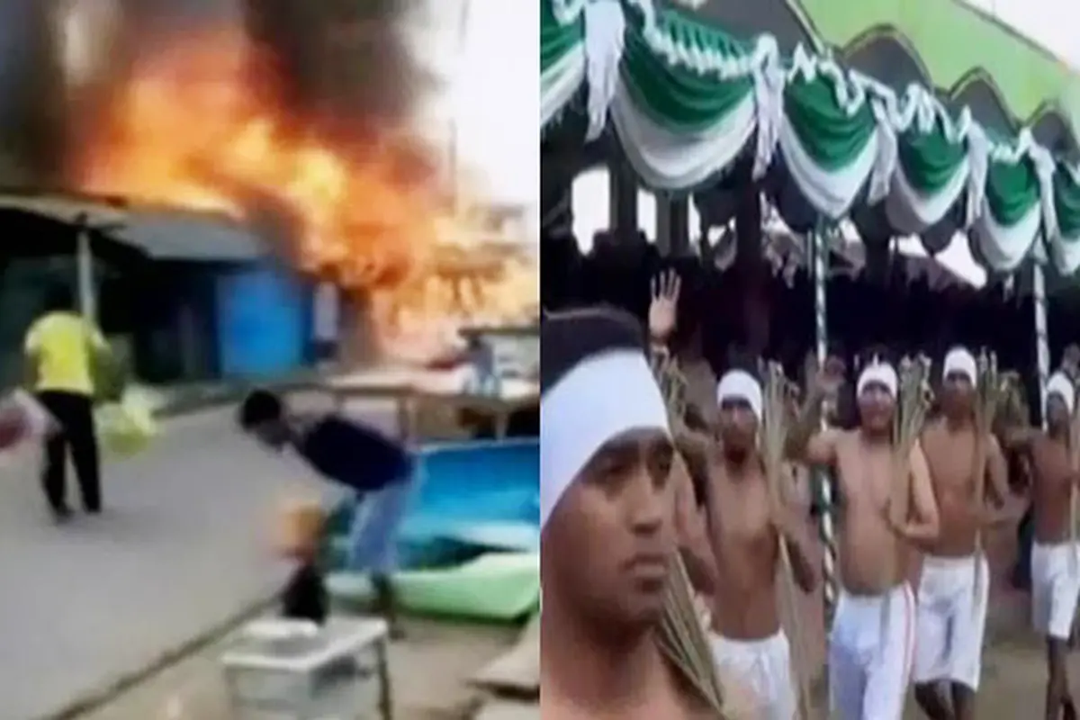 Belasan Kios Terbakar hingga Tradisi Syawalan Unik di Maluku