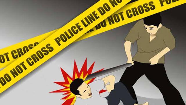 Ilustrasi pembacokan oleh orang tidak dikenal (Istimewa)