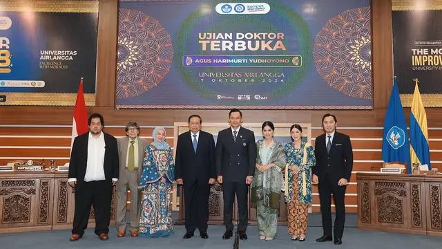 6 Adu Gaya Kebaya Annisa Pohan dan Aliya Rajasa Hadiri Sidang Doktor AHY, Kompak Serba Biru