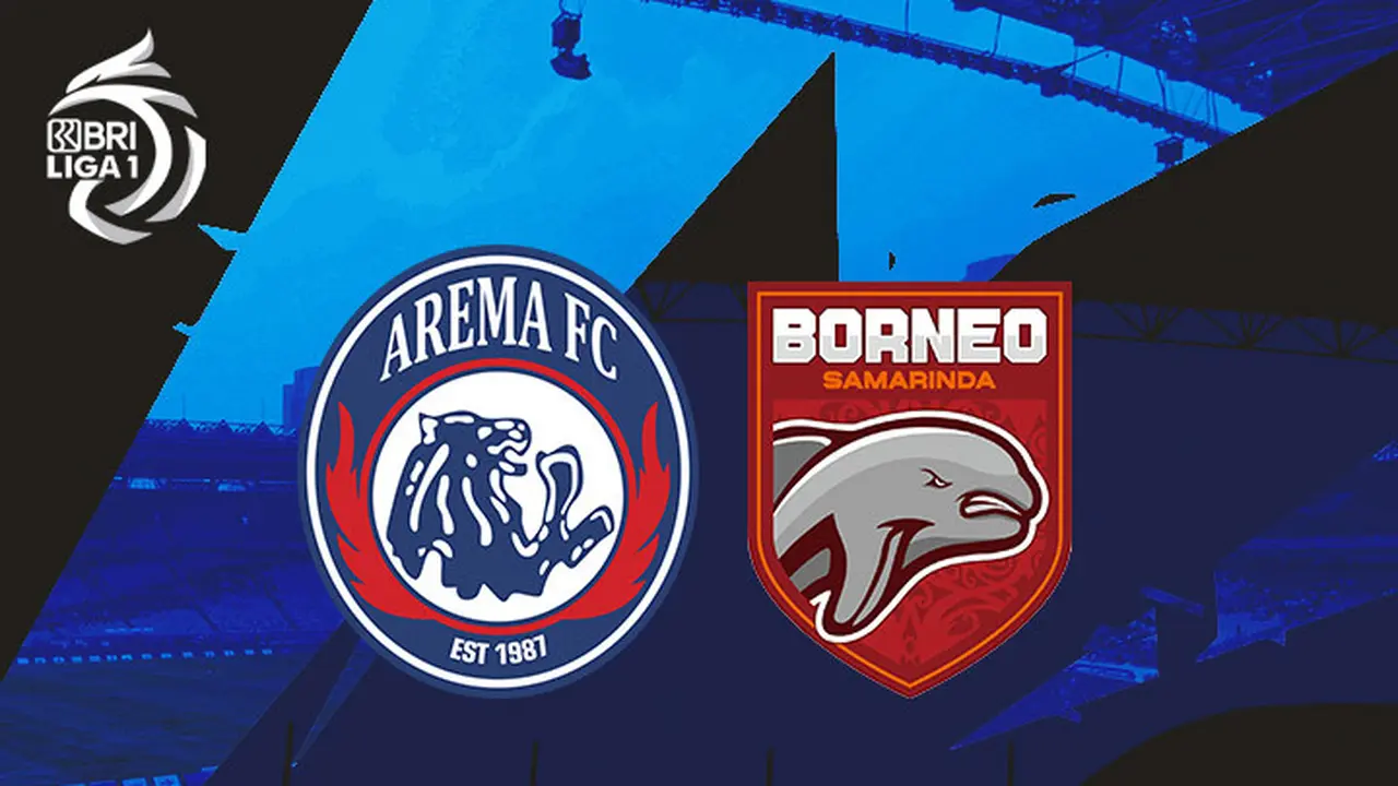BRI Liga 1 - Arema FC Vs Borneo FC