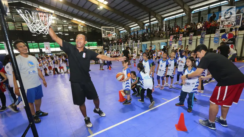 Serunya Berlatih Olahraga Bola Basket di Junior NBA Indonesia