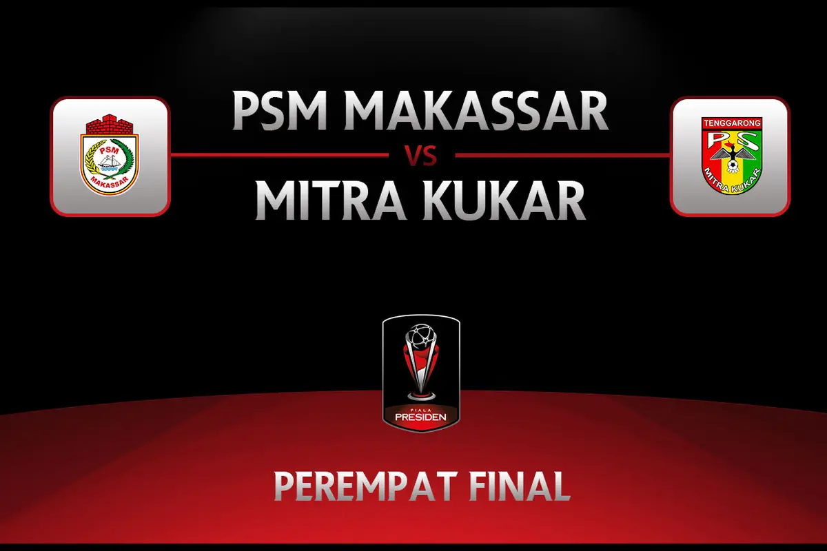 Piala Presiden 2015, PSM Makassar vs Mitra Kukar (Liputan6.com/Yoshiro) 