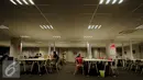 Suasana Main Press Centre (MPC) yang terletak di Gate 18 National Stadium Singapura, Senin (1/6/2015). Meski Sea Games 2015 baru dimulai 5 Juni mendatang, sejumlah wartawan mulai menggunakan fasilitas MPC untuk bekerja. (Liputan6.com/Helmi Fithriansyah)