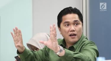 Safari Media, Erick Thohir Sambangi Kantor Liputan 6