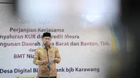 Gubernur Jawa Barat Ridwan Kamil Peluncuran desa digital ini dilakukan di Pesantren Asshiddiqiyah, Kabupaten Karawang, pada Jumat (18/6/2021). (Foto: Rizal/Biro Adpim Jabar)