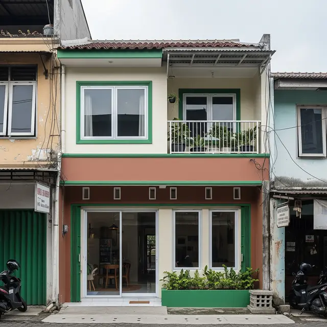 9 Model Rumah 2 Lantai Budget 150 Juta di Lahan Sempit Kota,