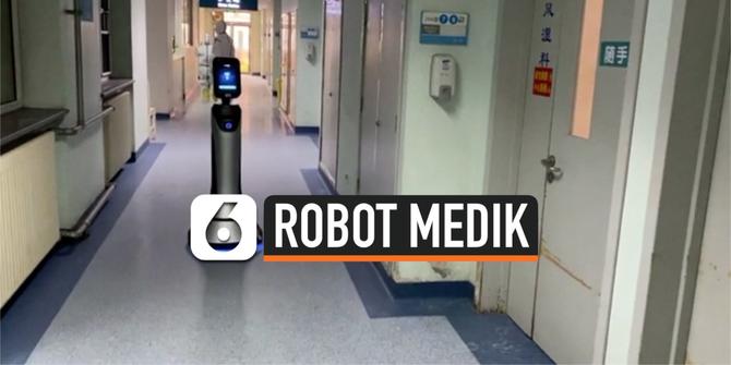 VIDEO: Xiao Bao, Robot Medis Perawat Pasien Corona