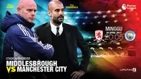 Middlesbrough vs Manchester City (Liputan6.com/Abdillah)