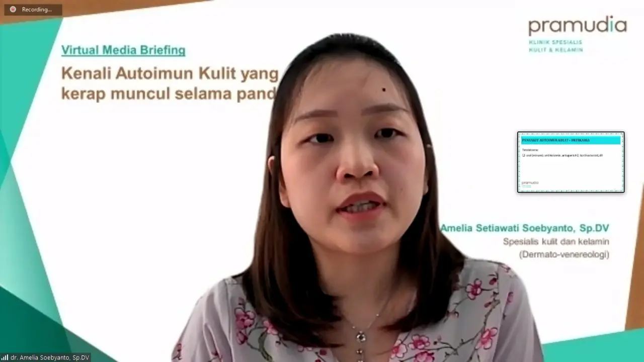 Dokter Spesialis Kulit Klinik Pramudia Amelia Soebyanto