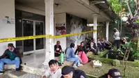 Kantor PAC PDIP Megamendung Bogor Dilempari Molotov (Achmad Sudarno/